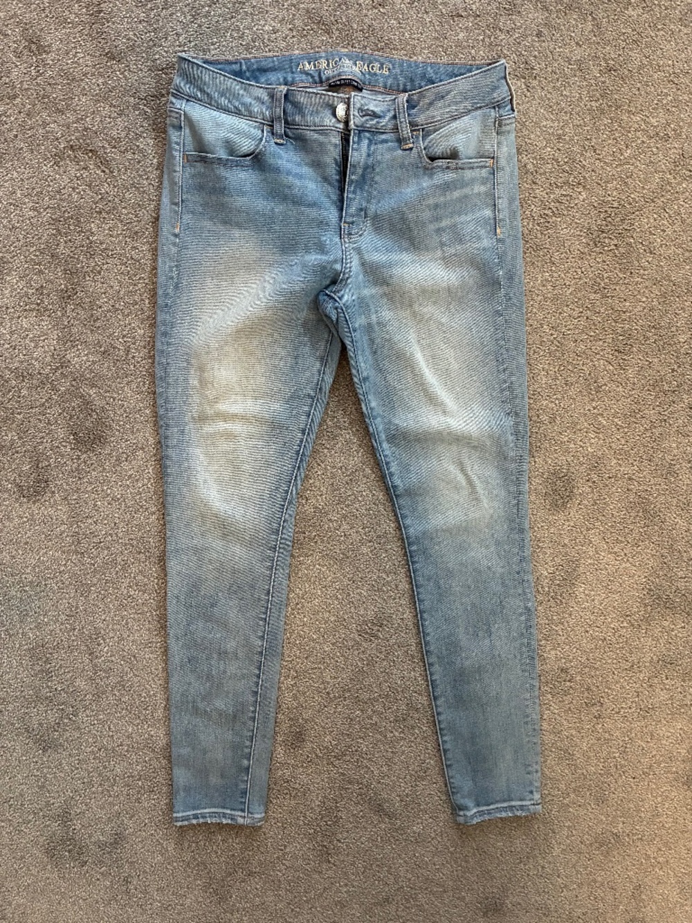 American Eagle light blue jeans pants women’s size 10 stretch
